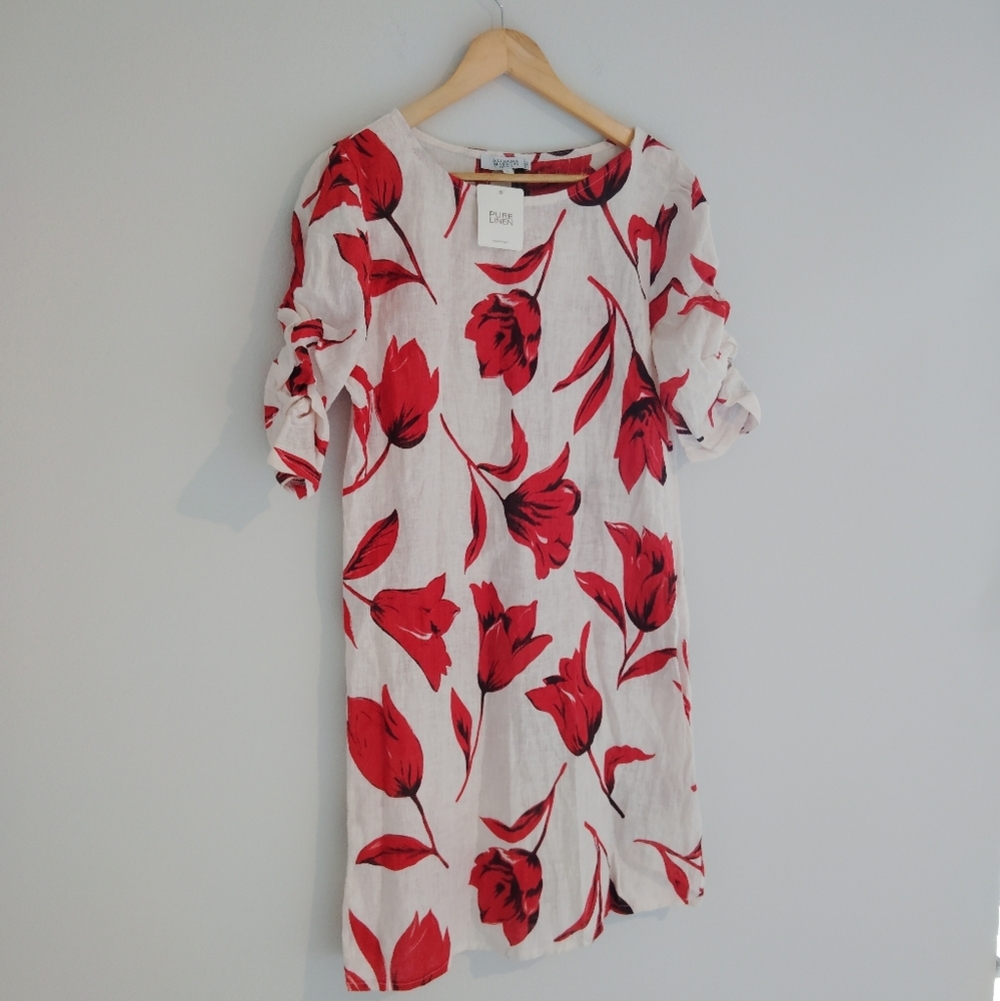 Allegra Masetti Pure Linen Dress - Picture 3 of 6